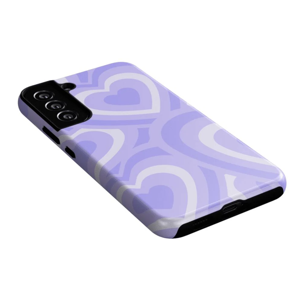 Love Song | Lavender Heart Samsung Case - Image 23