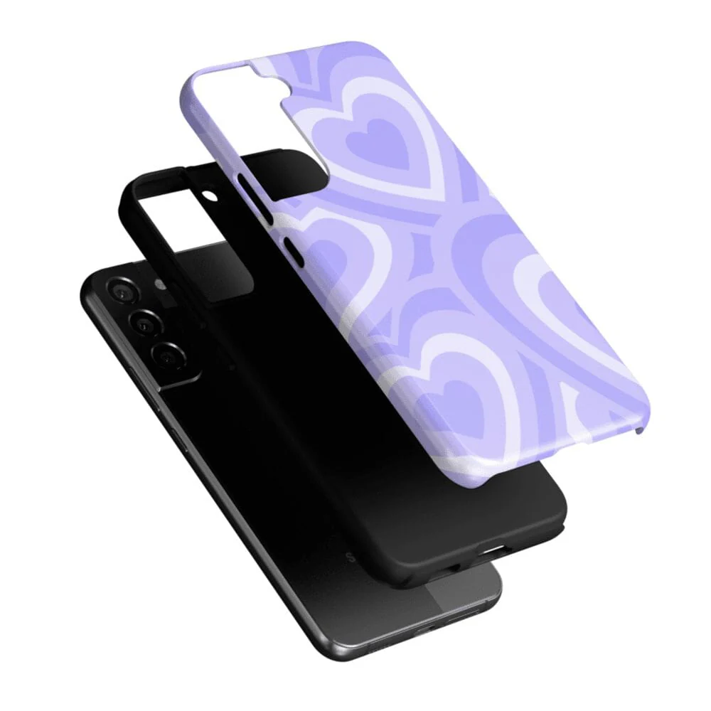 Love Song | Lavender Heart Samsung Case - Image 24