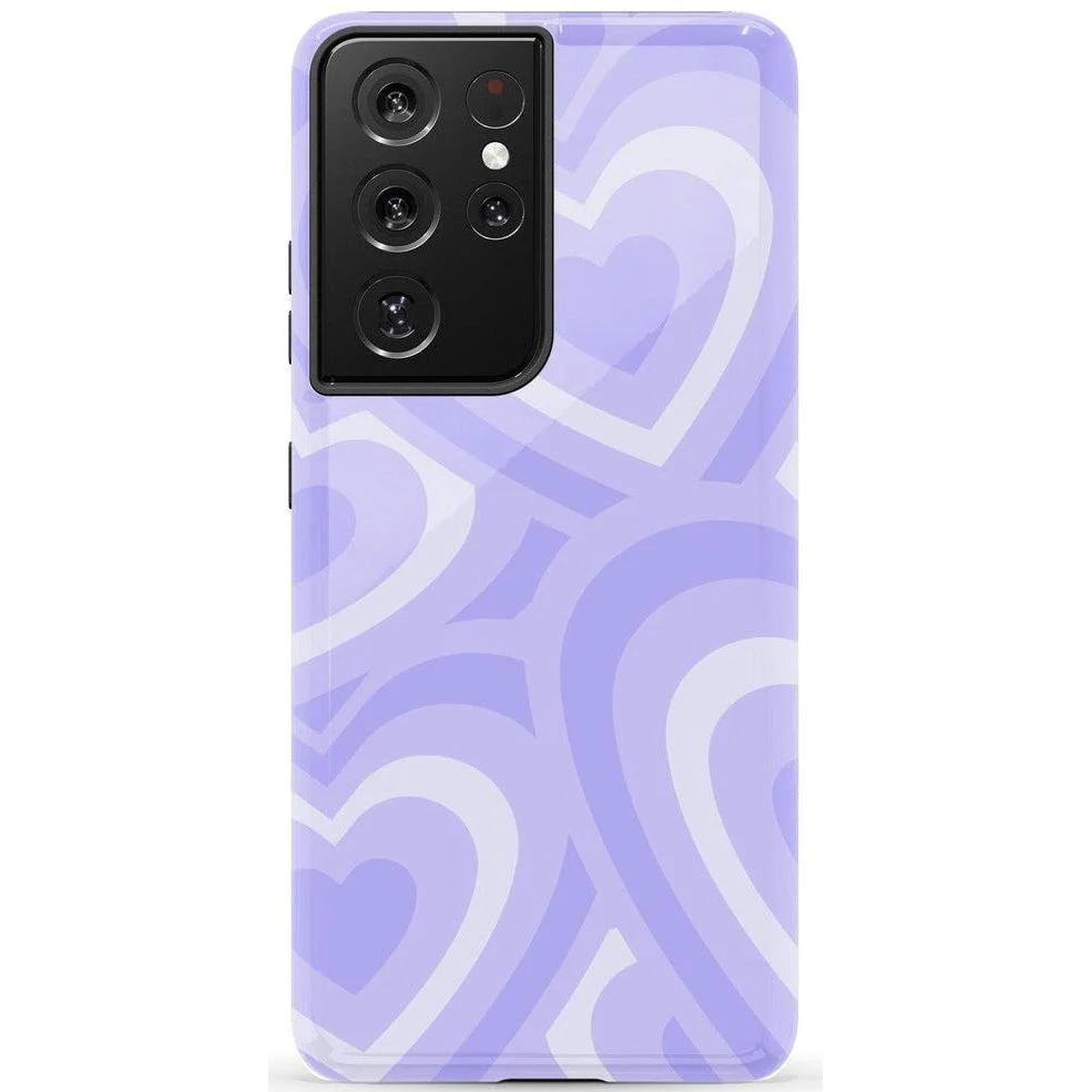 Love Song | Lavender Heart Samsung Case - Image 28