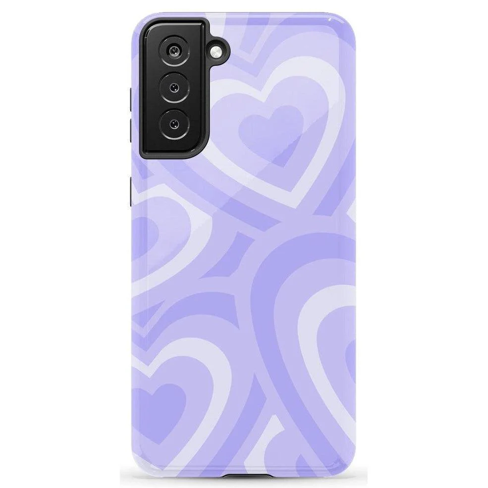 Love Song | Lavender Heart Samsung Case - Image 31