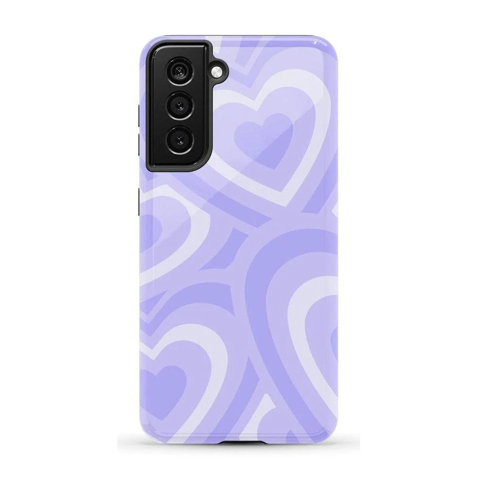 Love Song | Lavender Heart Samsung Case - Image 34