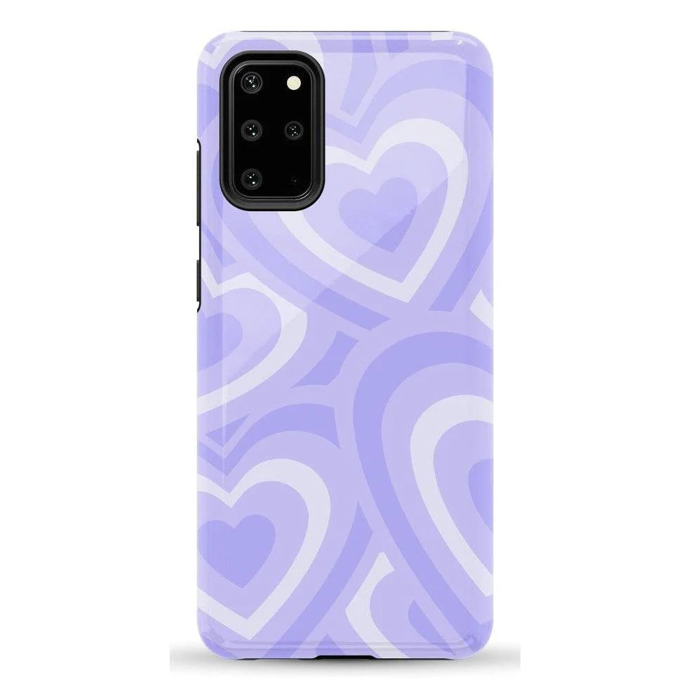Love Song | Lavender Heart Samsung Case - Image 40