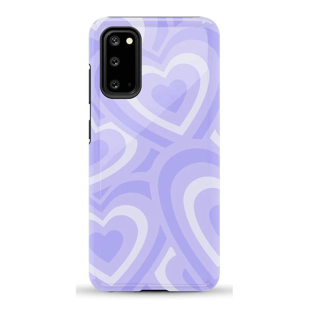 Love Song | Lavender Heart Samsung Case - Image 43