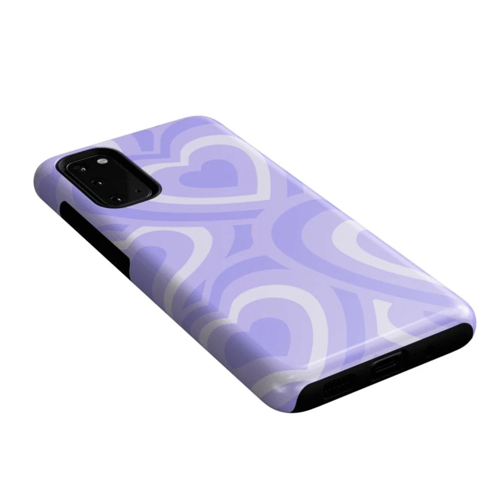 Love Song | Lavender Heart Samsung Case - Image 44