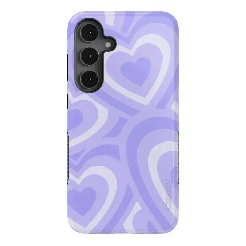 Love Song | Lavender Heart Samsung Case - Image 48