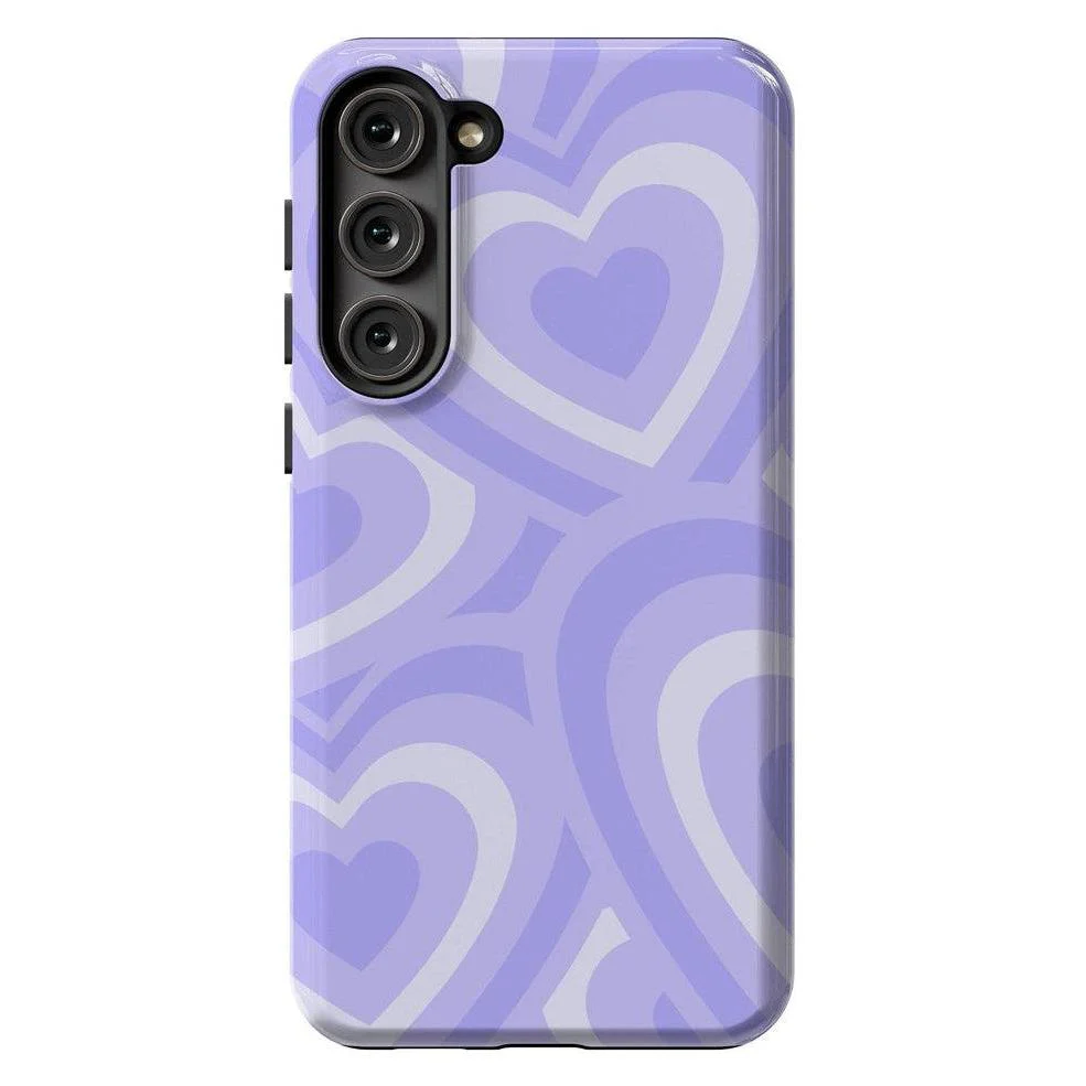 Love Song | Lavender Heart Samsung Case - Image 7