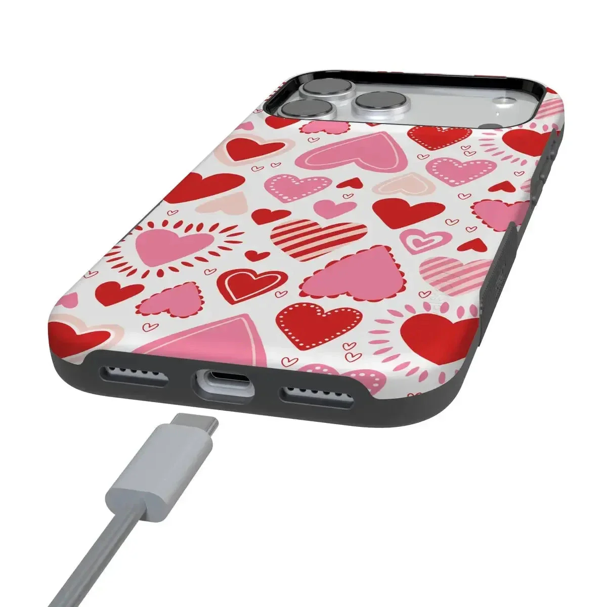 Love Struck | Heart Stickers Case - Image 6
