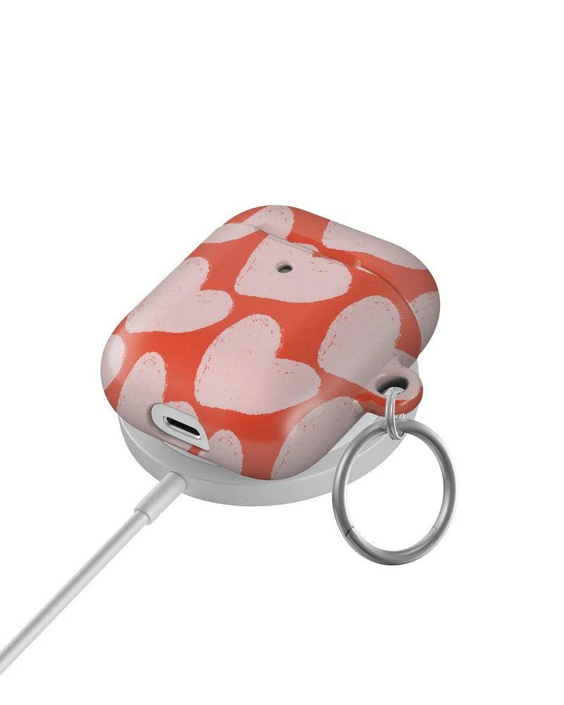 Love You More | Heart Doodle AirPods Case - Image 5