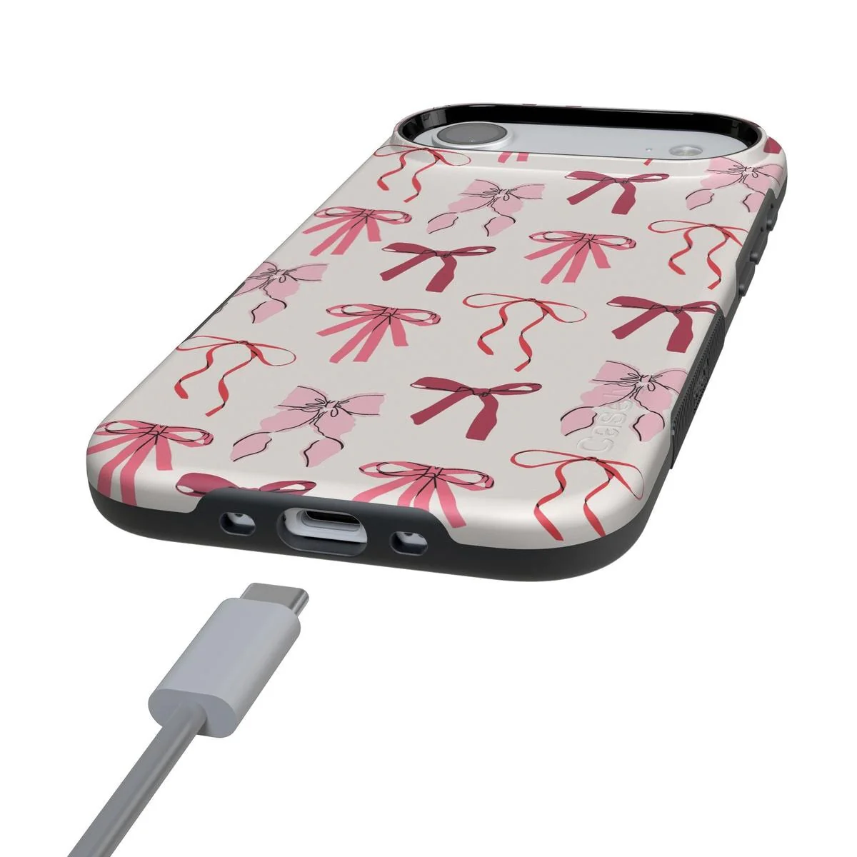 Lover Girlie | Pink Bows iPhone Case - Image 165