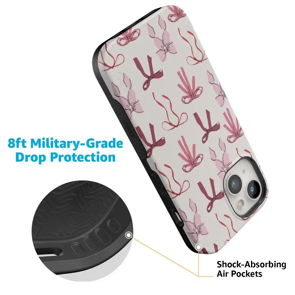 Lover Girlie | Pink Bows iPhone Case - Image 33