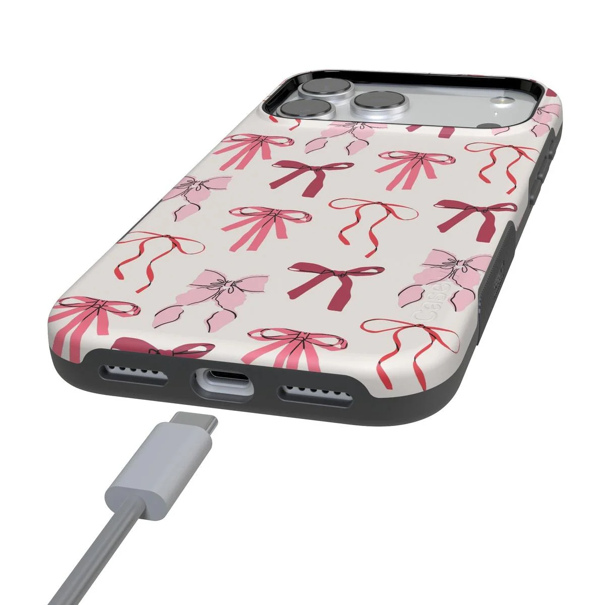 Lover Girlie | Pink Bows iPhone Case - Image 9