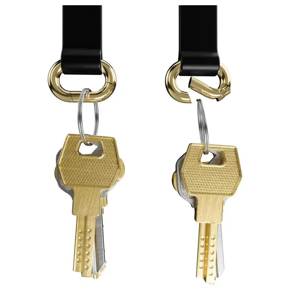 MagRing+ | Black Magnetic Adjustable Phone Ring with Keychain - Image 7