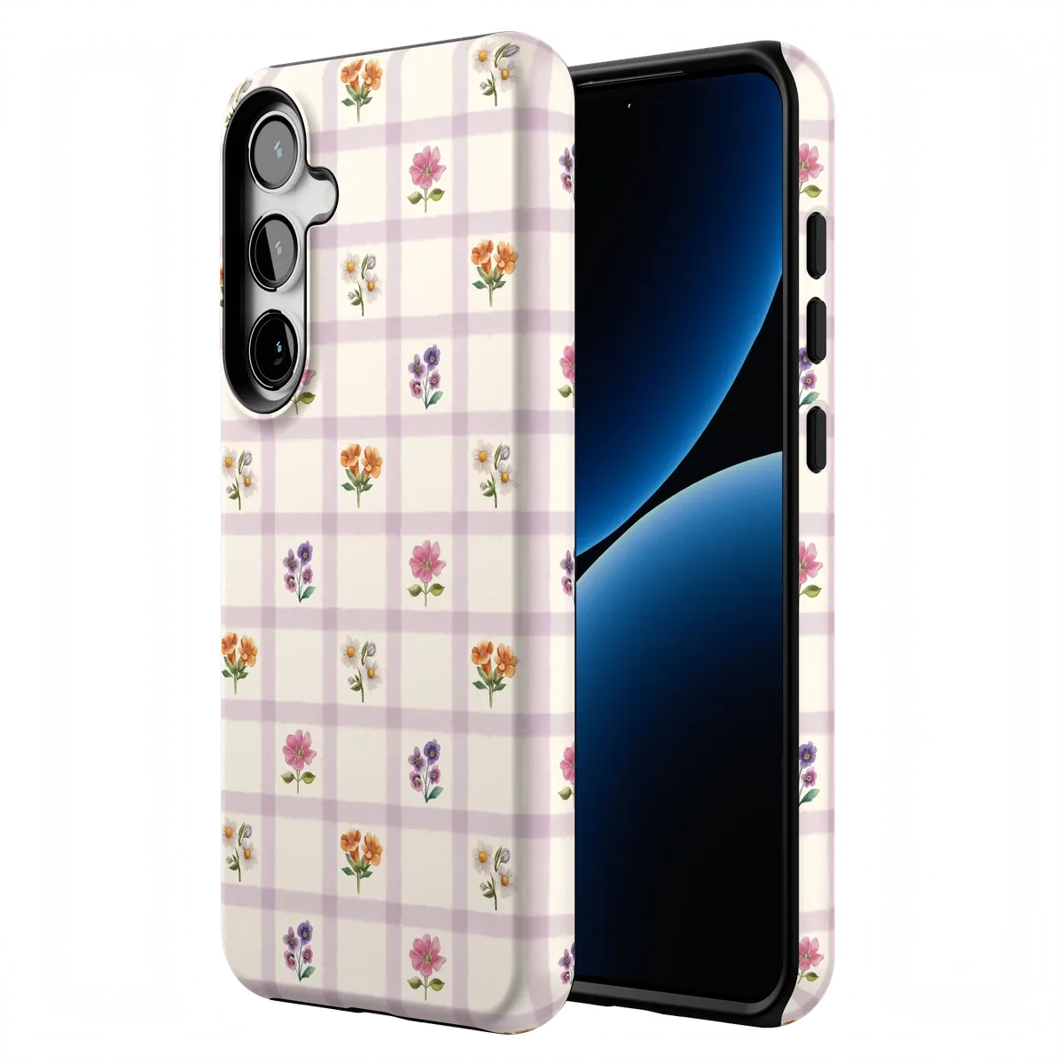 Meadow Check | Floral Gingham Case - Image 105