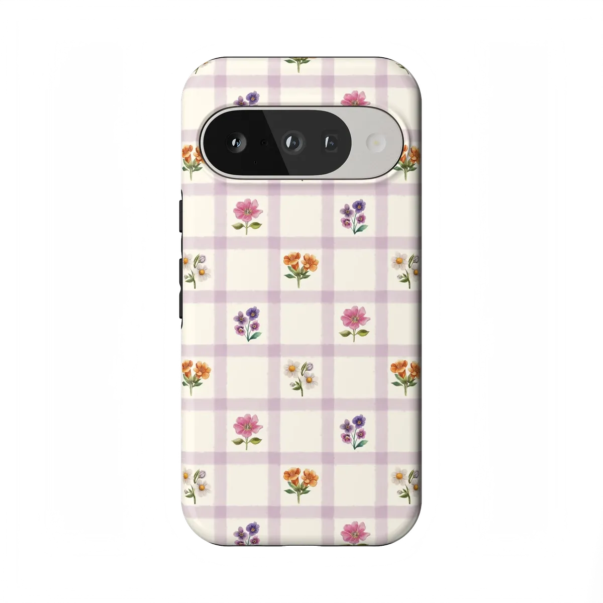 Meadow Check | Floral Gingham Case - Image 137