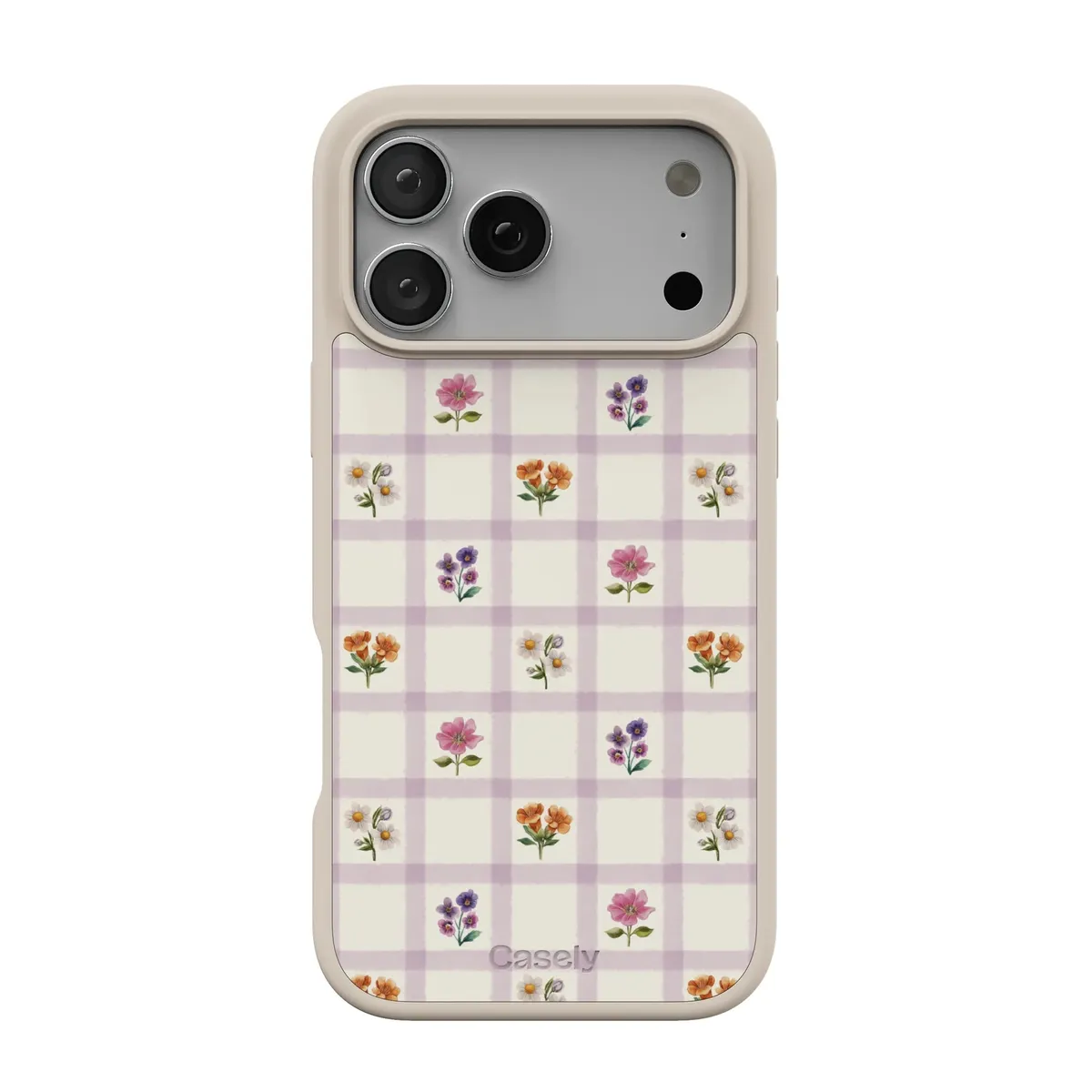 Meadow Check | Floral Gingham Case - Image 140