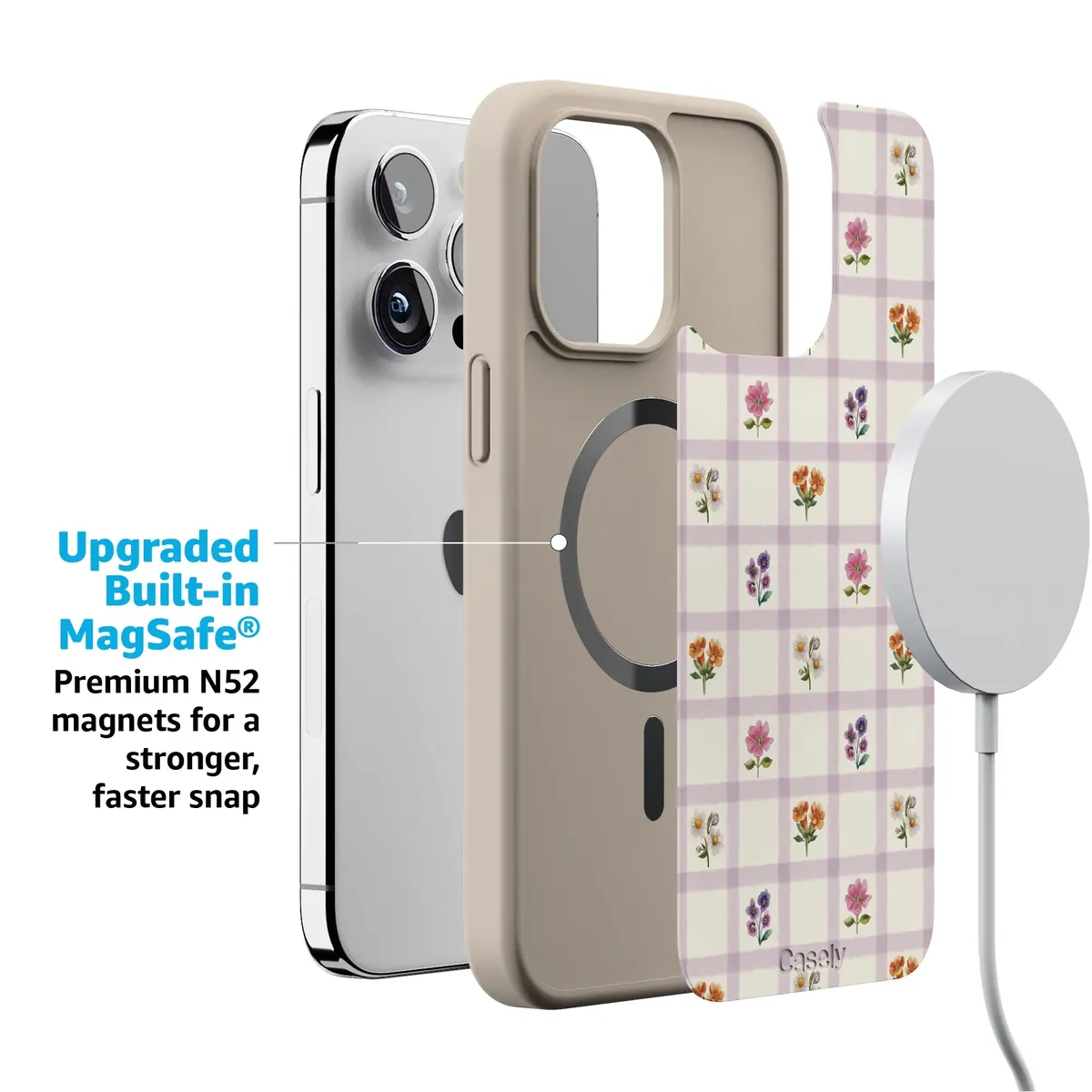 Meadow Check | Floral Gingham Case - Image 169
