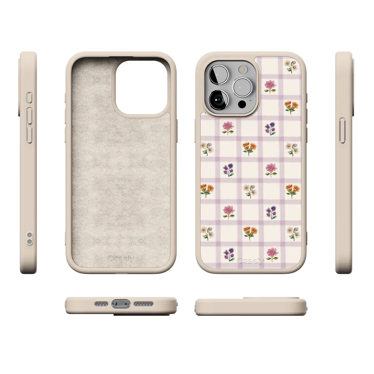 Meadow Check | Floral Gingham Case - Image 190