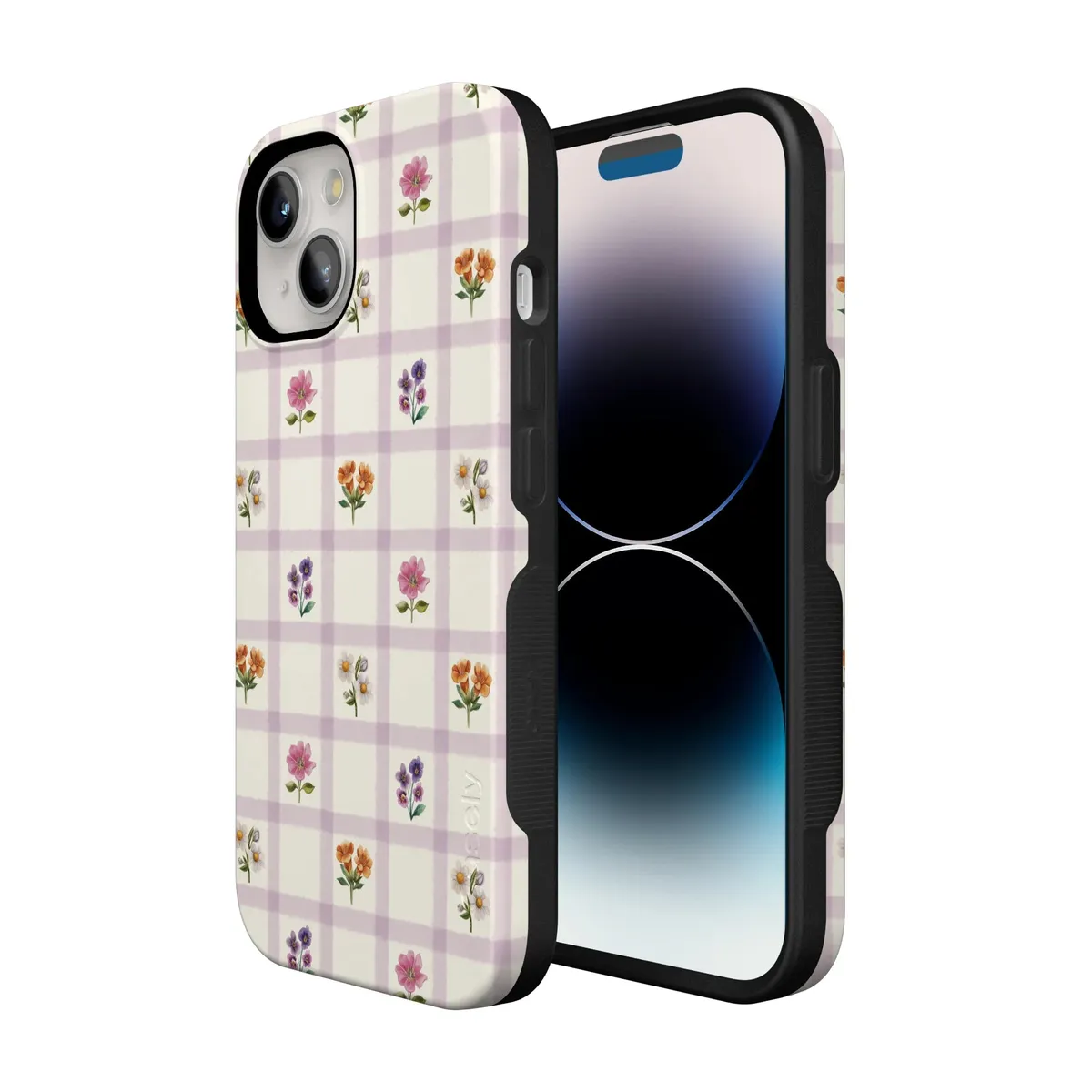 Meadow Check | Floral Gingham Case - Image 43