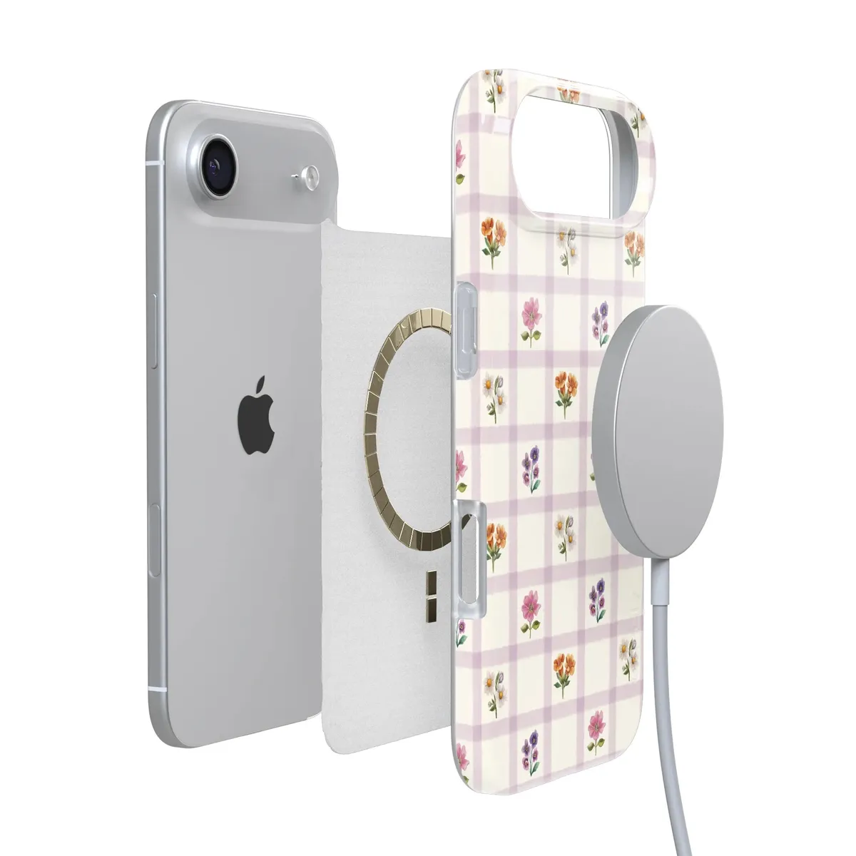 Meadow Check | Floral Gingham Case - Image 70