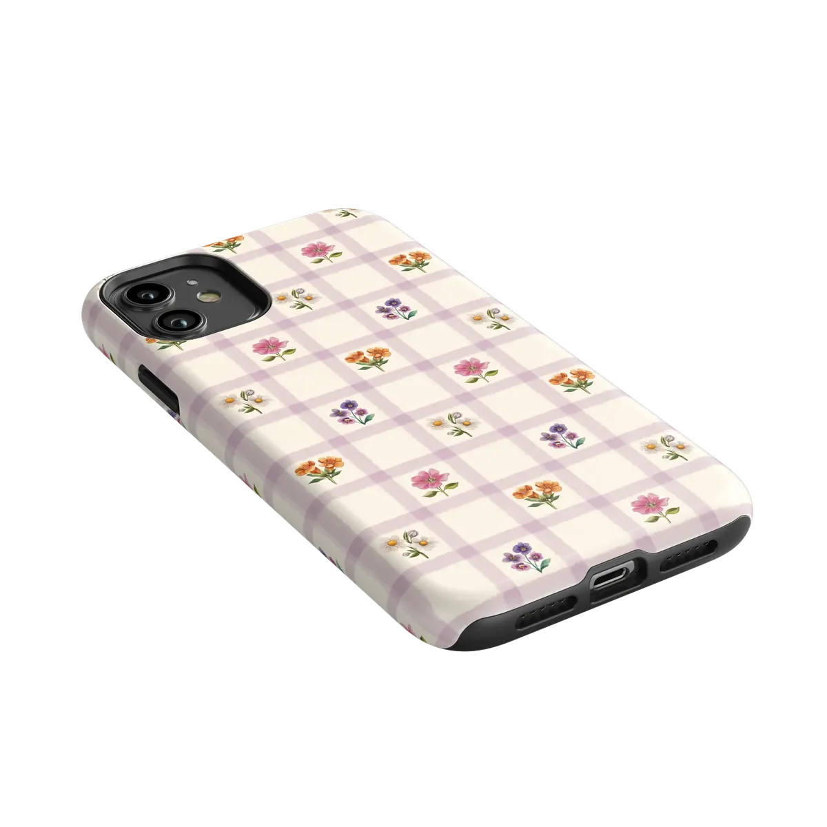 Meadow Check | Floral Gingham Case - Image 87