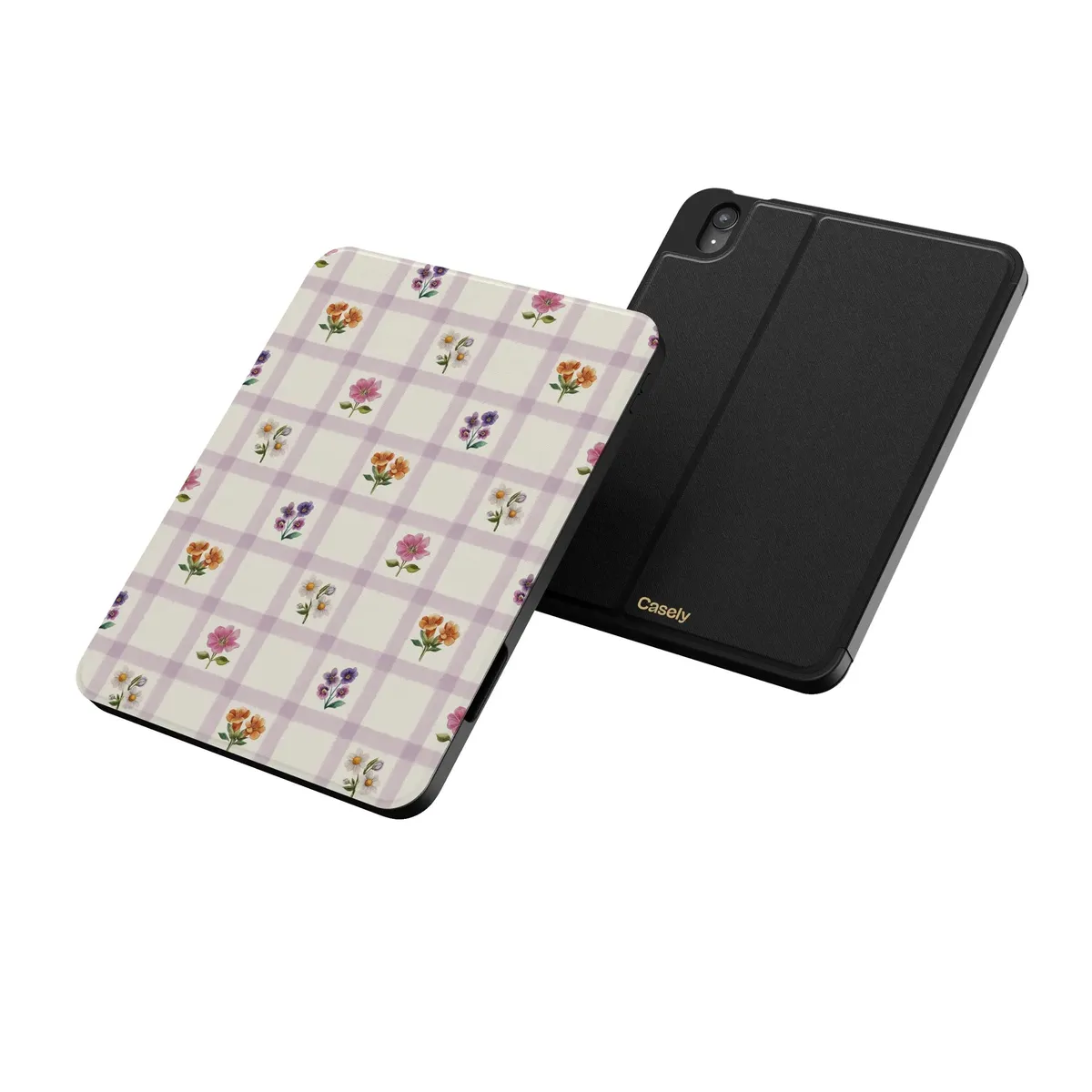 Meadow Check | Floral Gingham iPad Case - Image 10