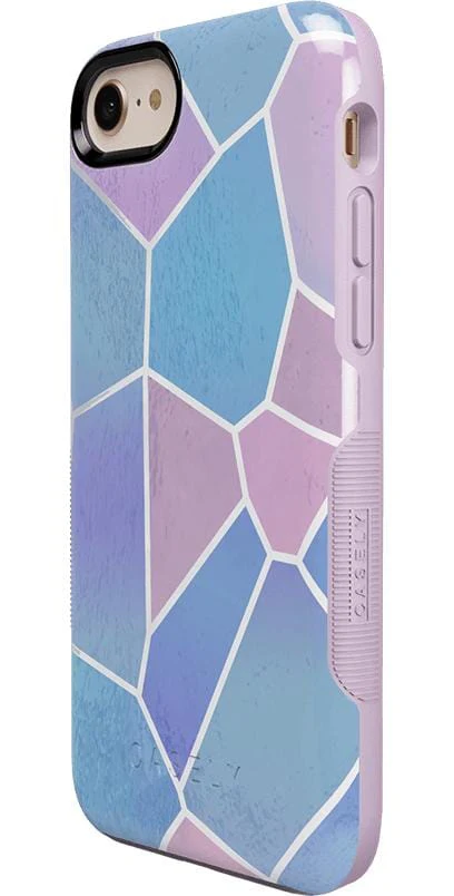 Other Side | Holographic Metallic Stained Glass Marble Case - Image 28