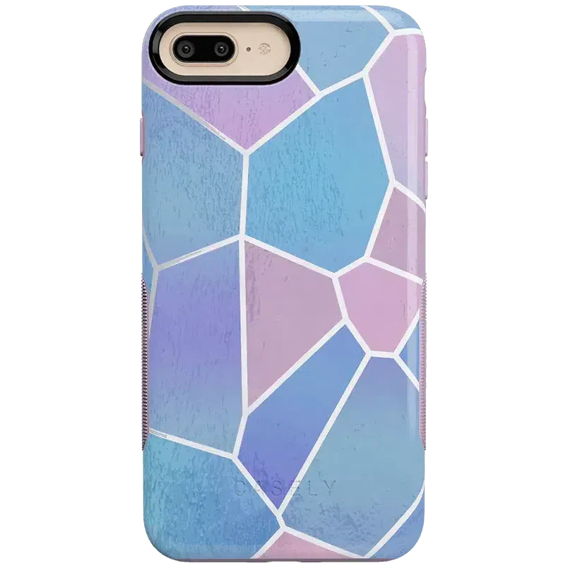 Other Side | Holographic Metallic Stained Glass Marble Case - Image 30