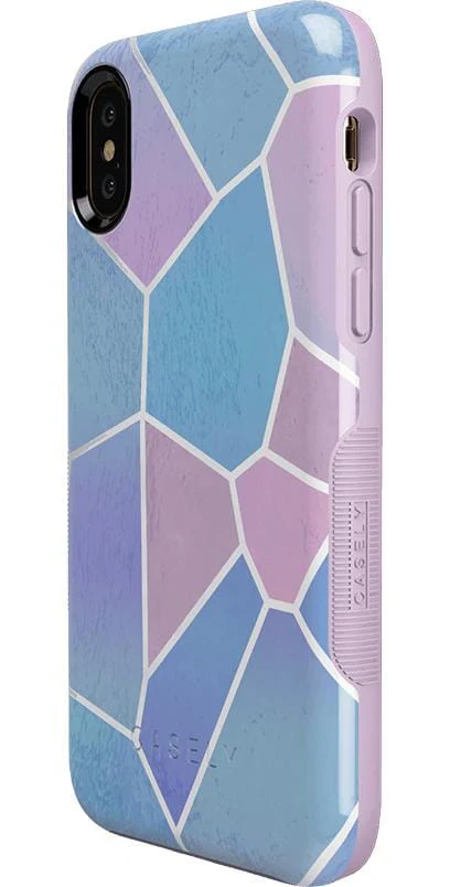 Other Side | Holographic Metallic Stained Glass Marble Case - Image 37