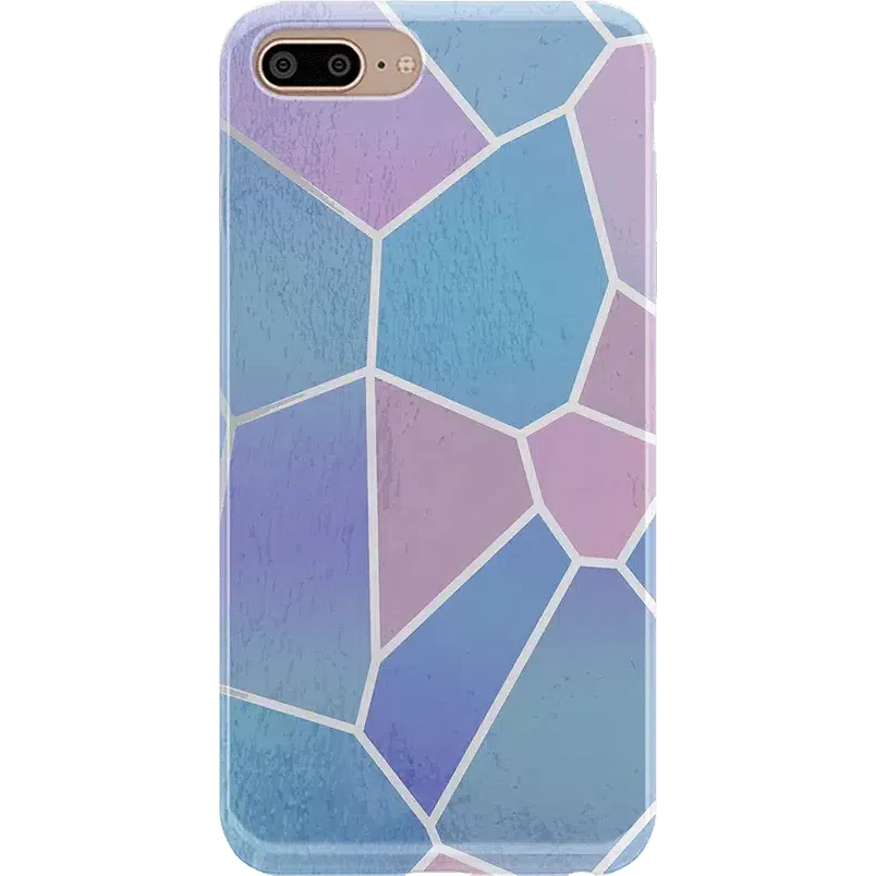 Other Side | Holographic Metallic Stained Glass Marble Case - Image 4
