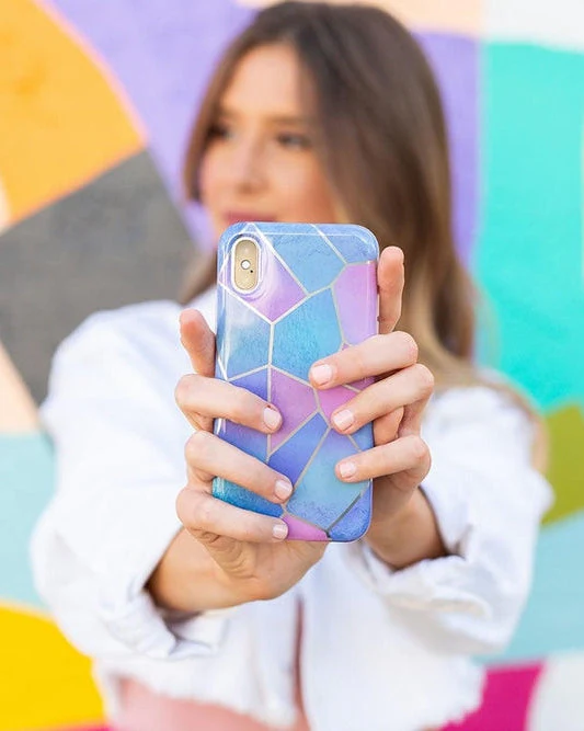 Other Side | Holographic Metallic Stained Glass Marble Case - Image 45