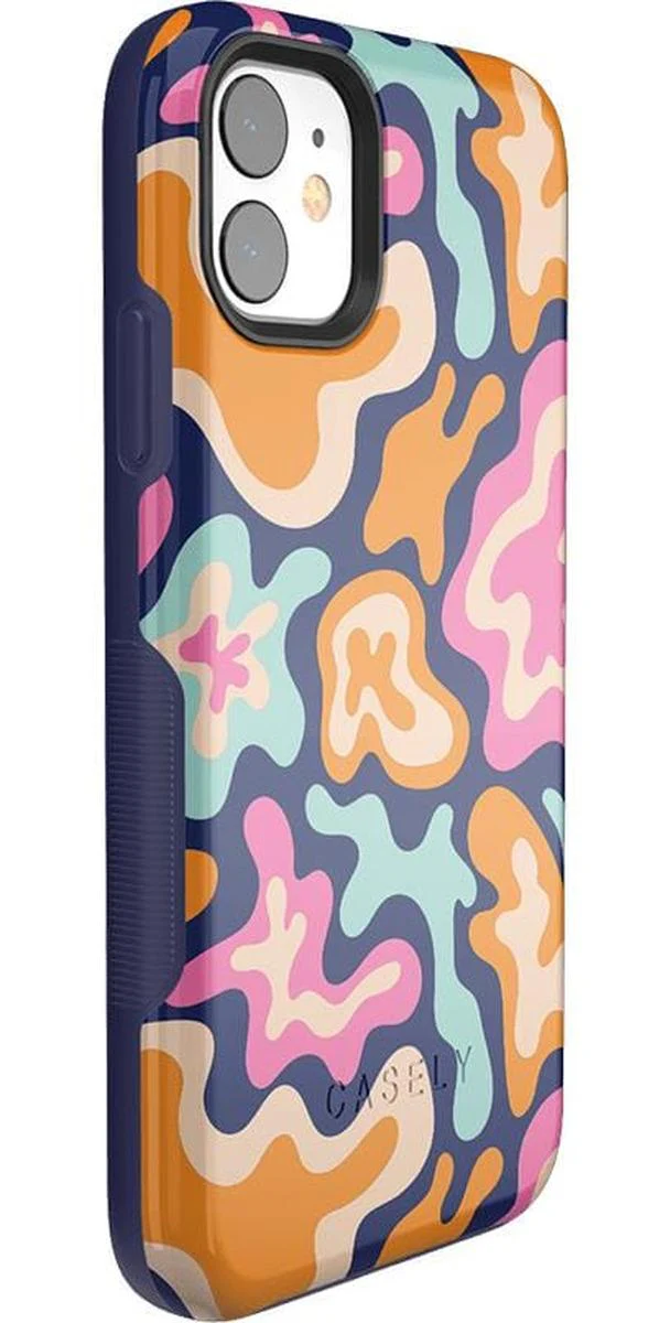 Midnight Color Splash | Abstract Retro Case - Image 63