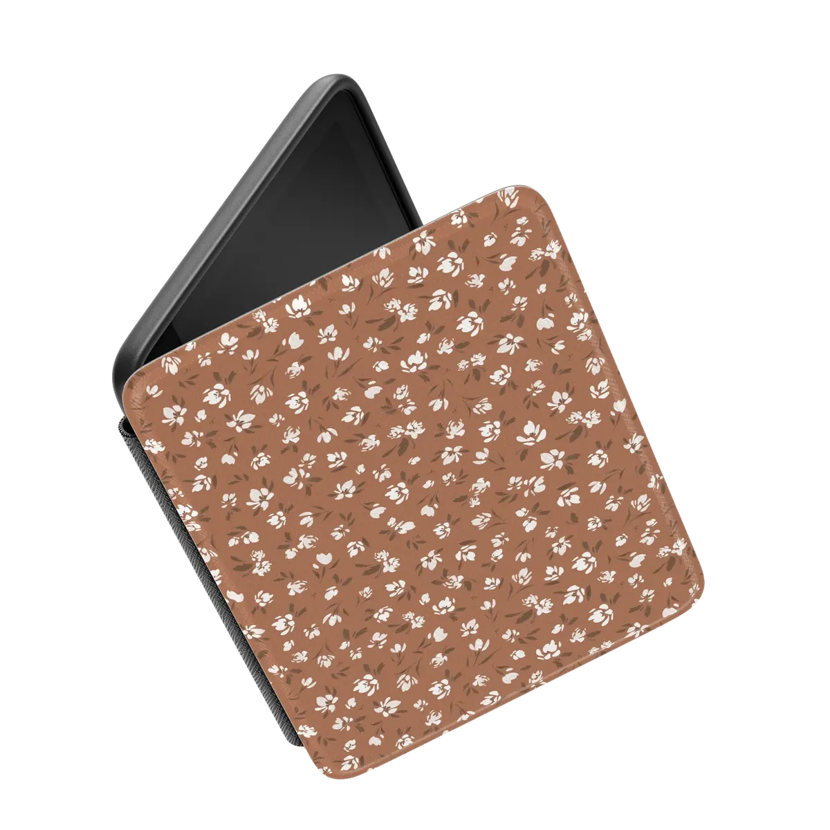 Mocha Meadow | Tiny Flowers Kindle Case - Image 7