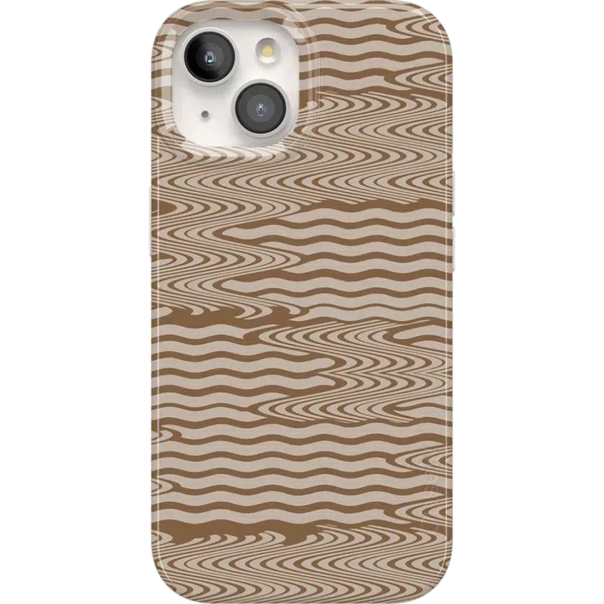 Mocha Ripple | Brown Waves Case - Image 94