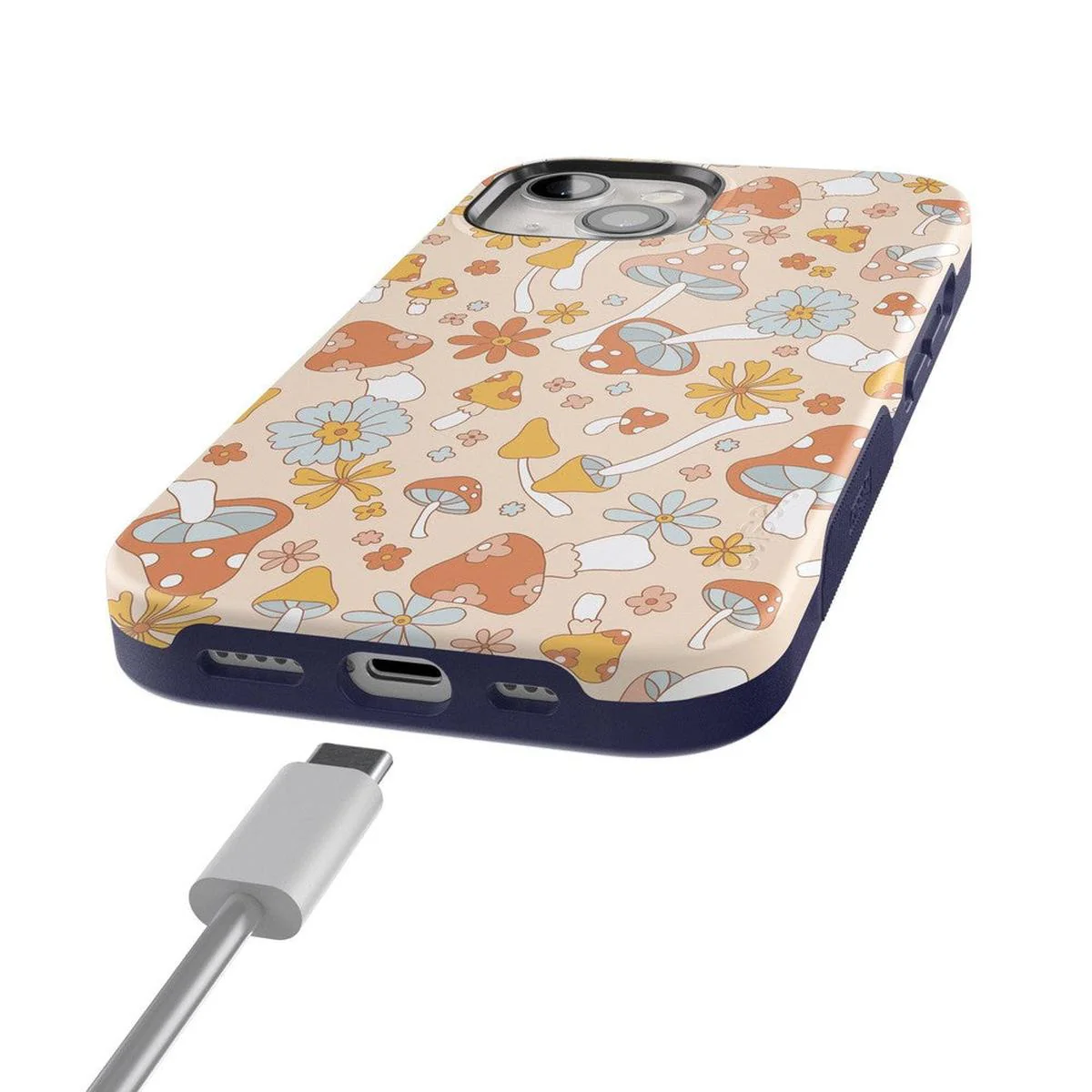 Mushroom Magic | Retro Floral Case - Image 84