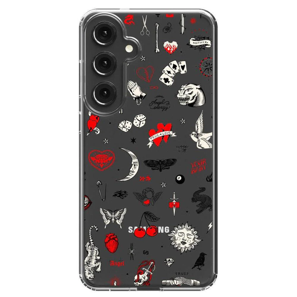 Not a Phase | Clear Flash Tattoo Case - Image 30