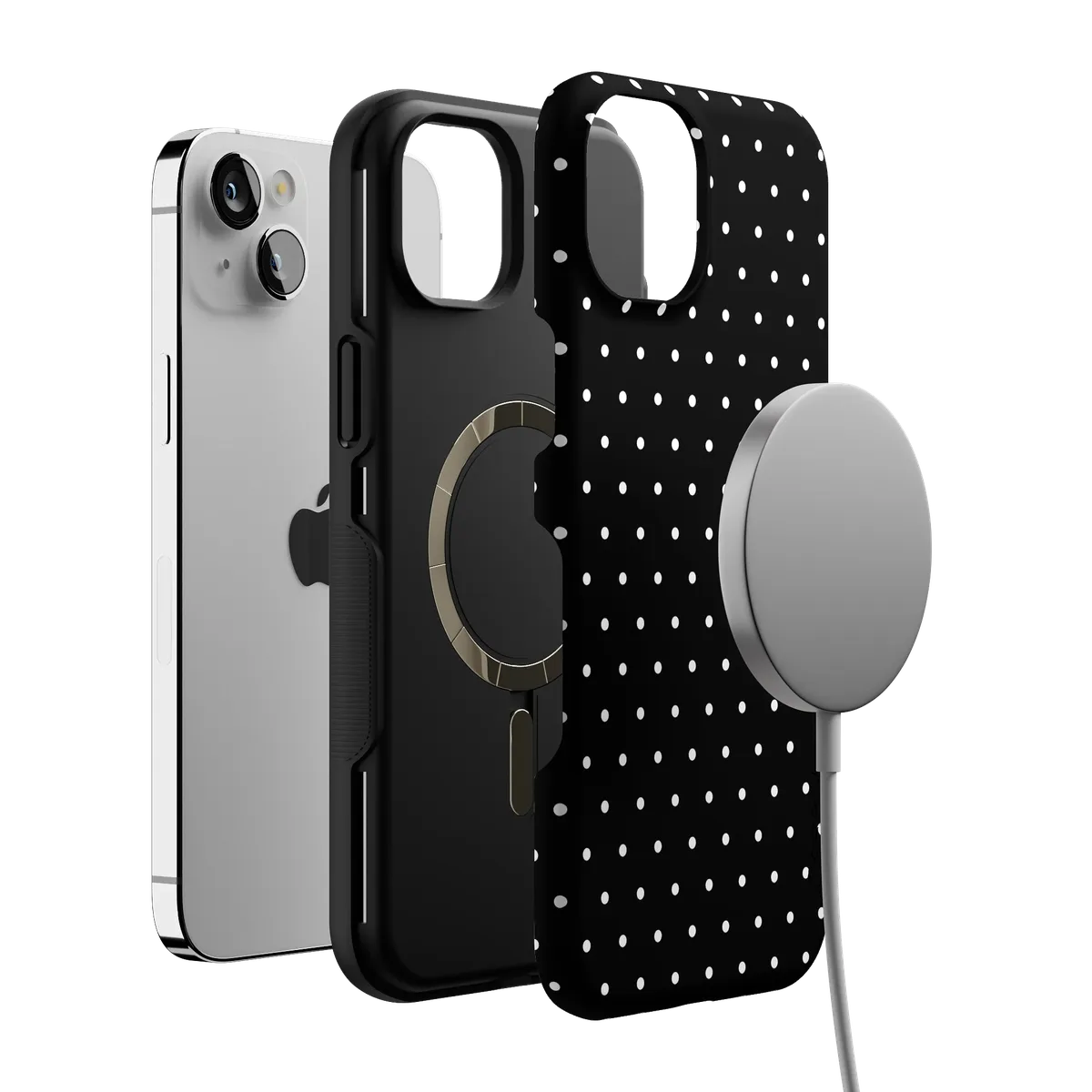 On the Dot | Black Polka Dot Case - Image 58
