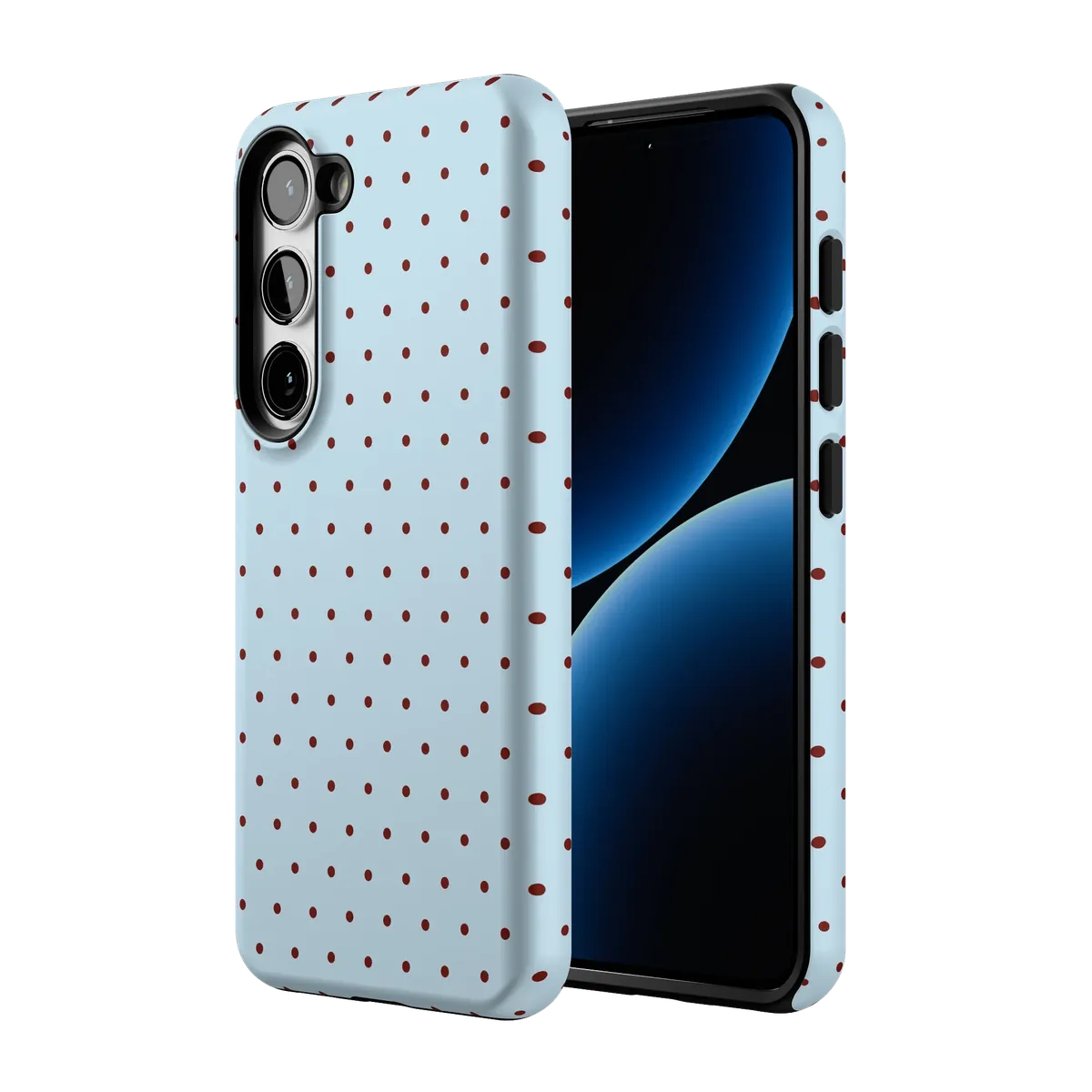 On the Dot | Blue Polka Dot Case - Image 140