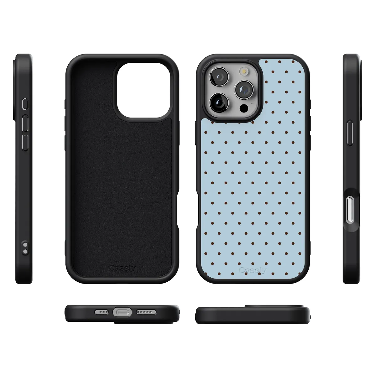 On the Dot | Blue Polka Dot Case - Image 205