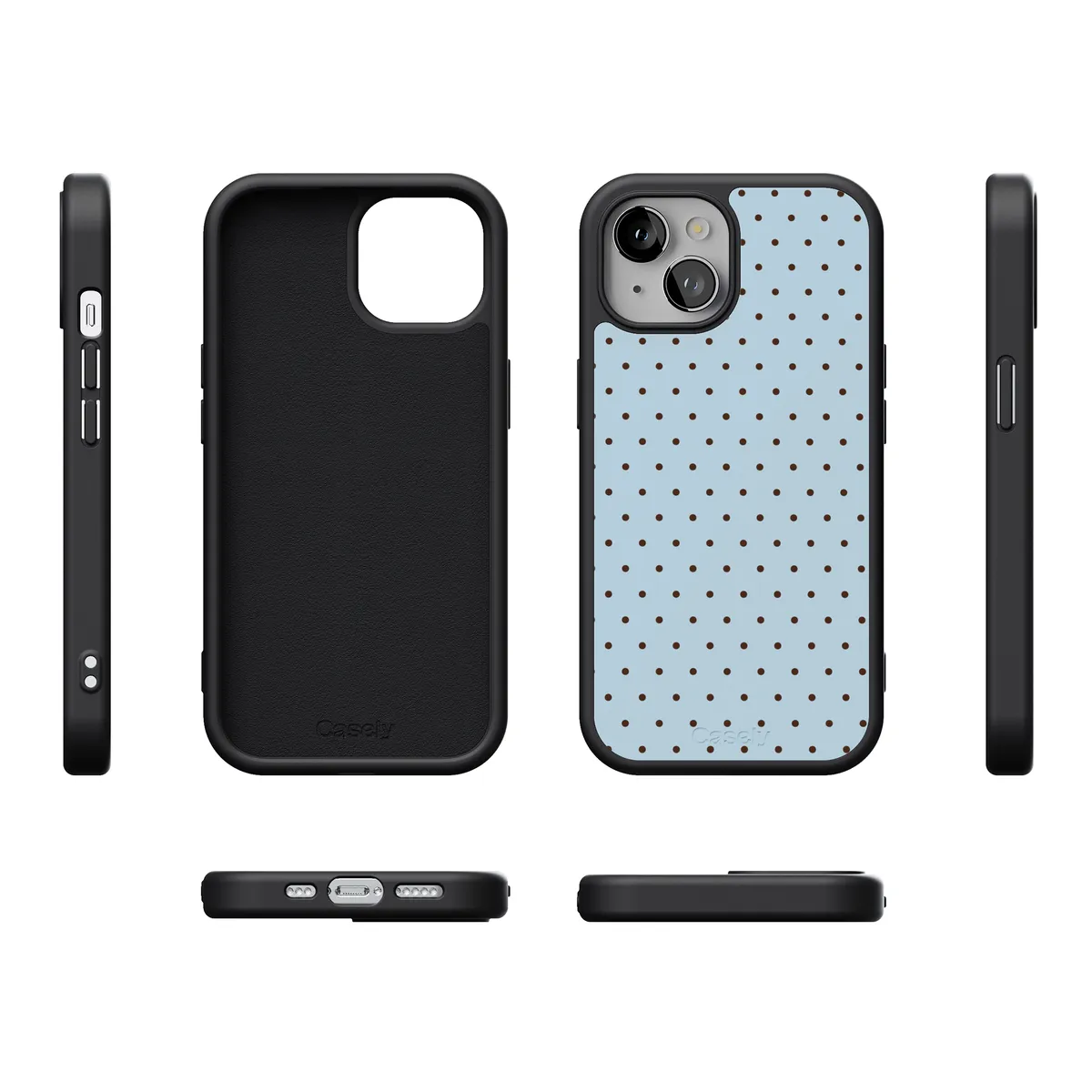 On the Dot | Blue Polka Dot Case - Image 223