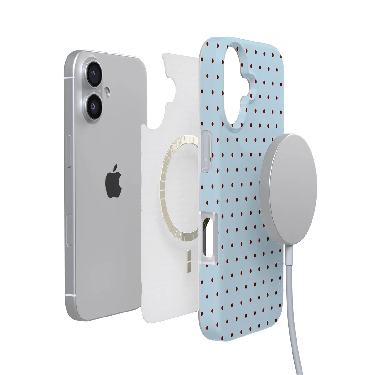 On the Dot | Blue Polka Dot Case - Image 90