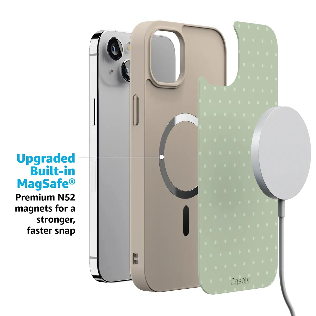 On the Dot | Green Polka Dot Case - Image 174