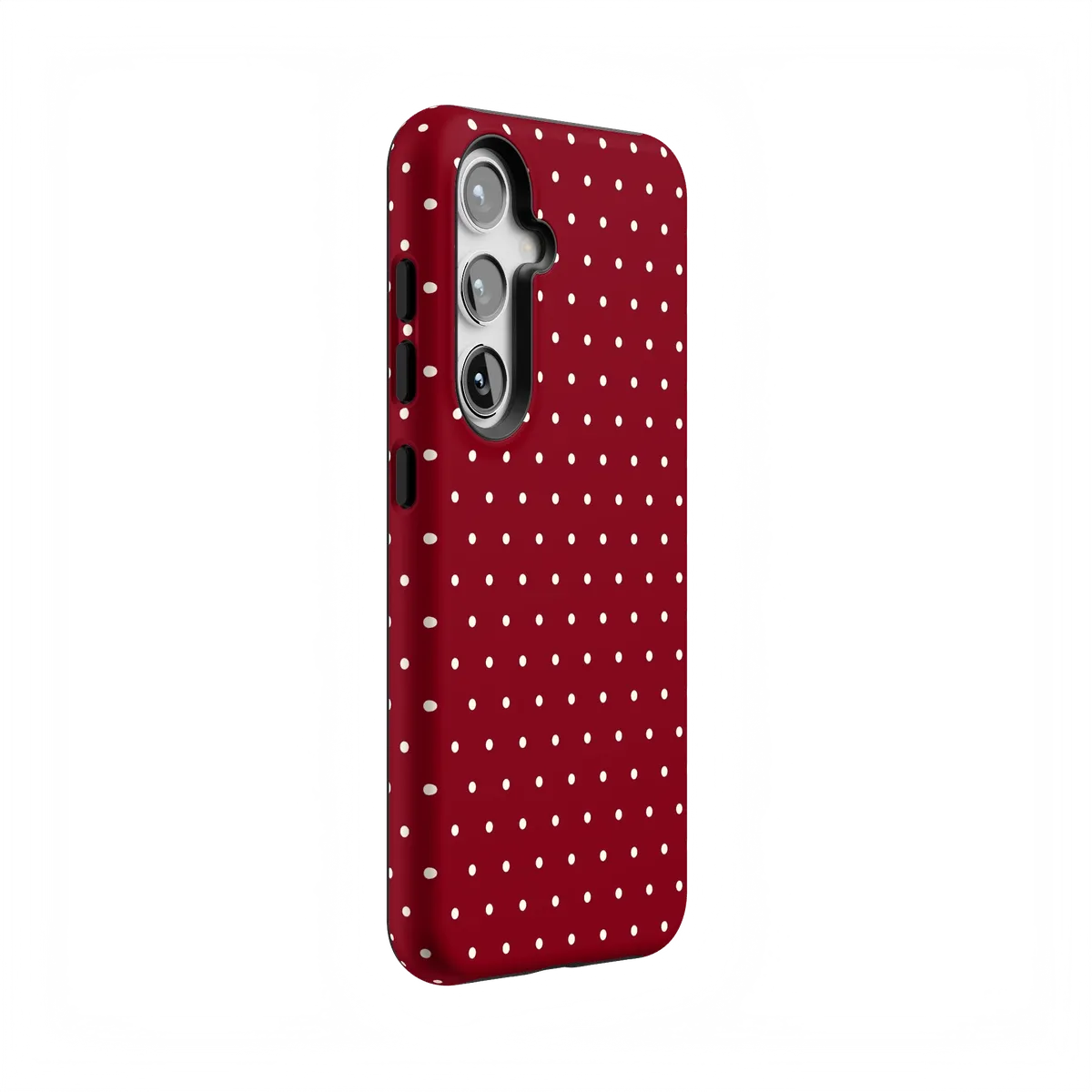 On the Dot | Maroon Polka Dot Case - Image 126
