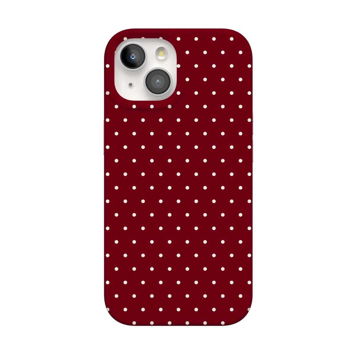 On the Dot | Maroon Polka Dot Case - Image 181