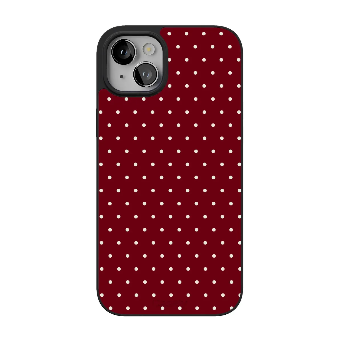 On the Dot | Maroon Polka Dot Case - Image 221