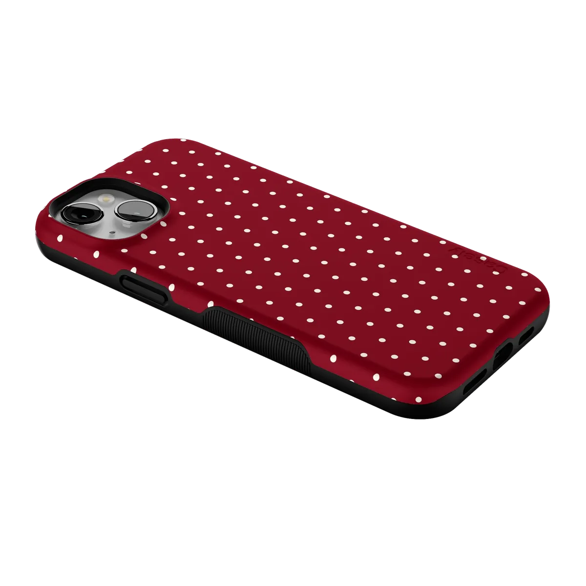 On the Dot | Maroon Polka Dot Case - Image 60