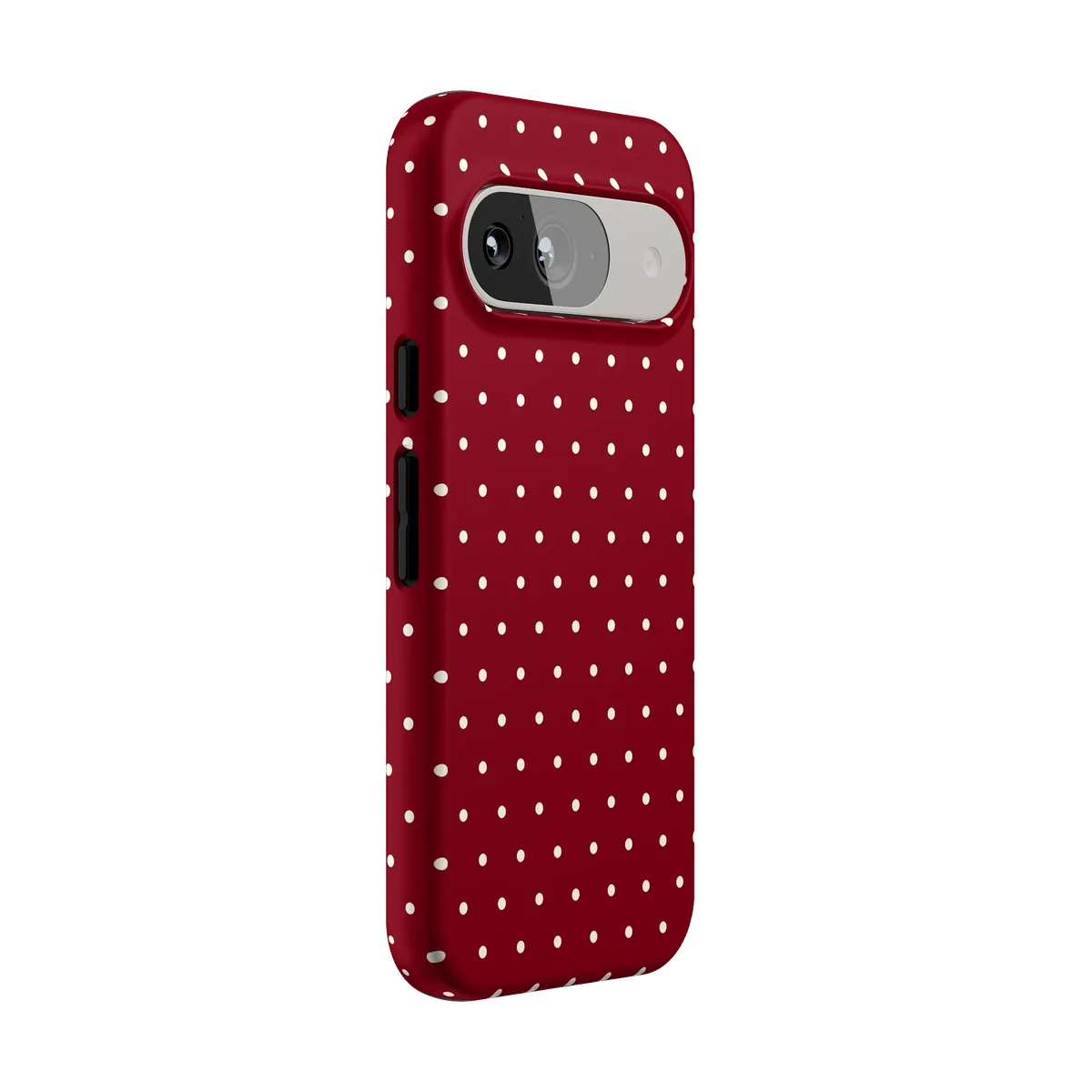 On the Dot | Maroon Polka Dot Case - Image 86