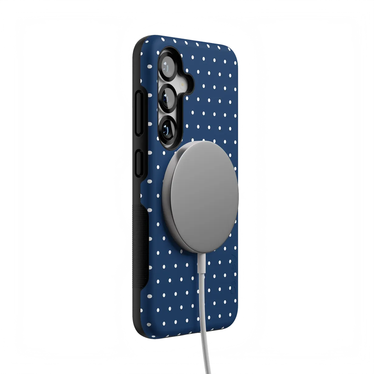 On the Dot | Navy Polka Dot Case - Image 76