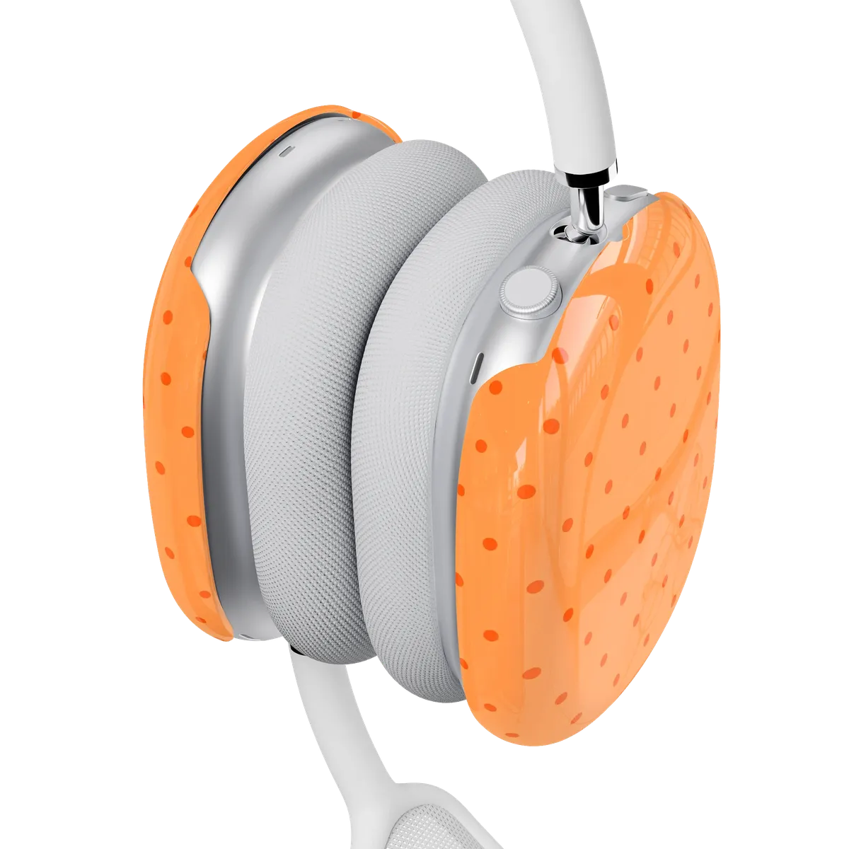 On the Dot | Orange Polka Dot AirPods Max Case - Image 7