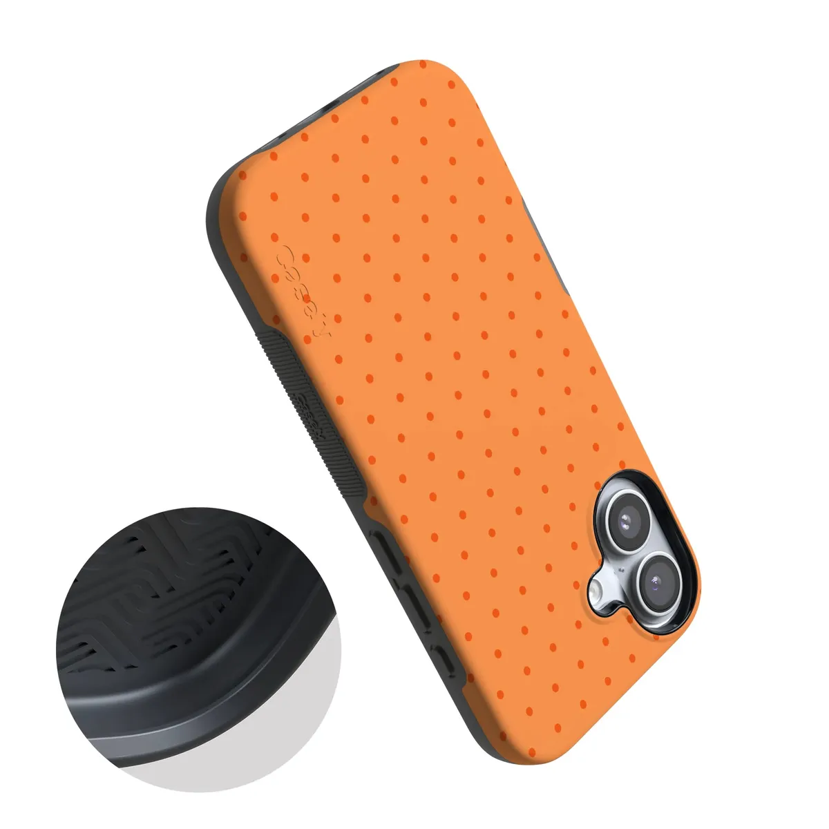 On the Dot | Orange Polka Dot Case - Image 12