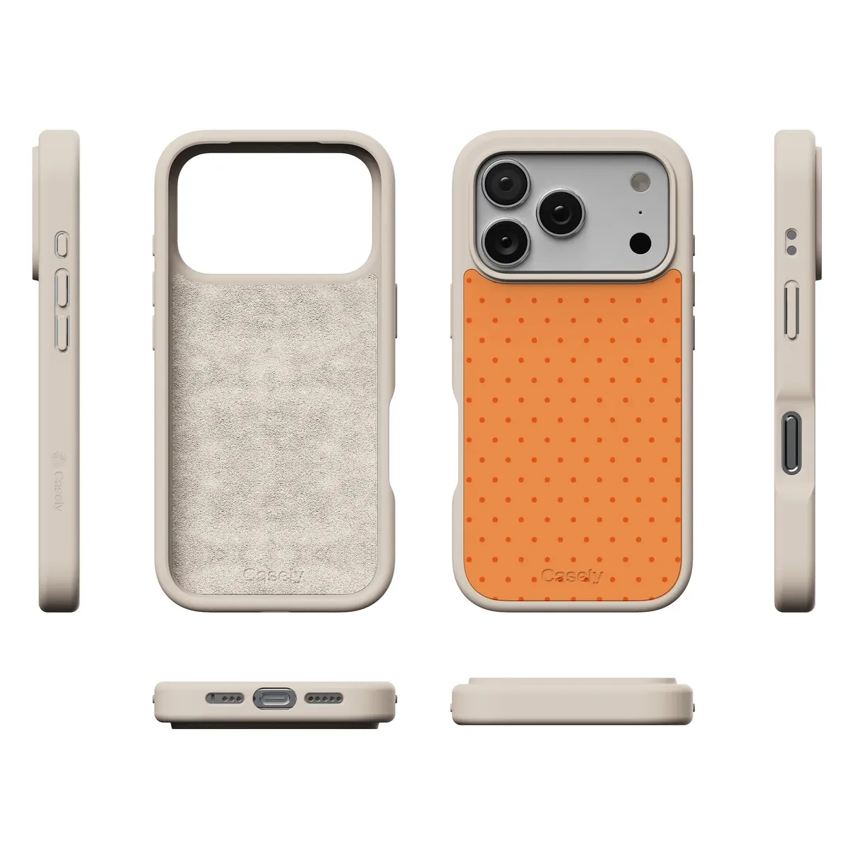 On the Dot | Orange Polka Dot Case - Image 130